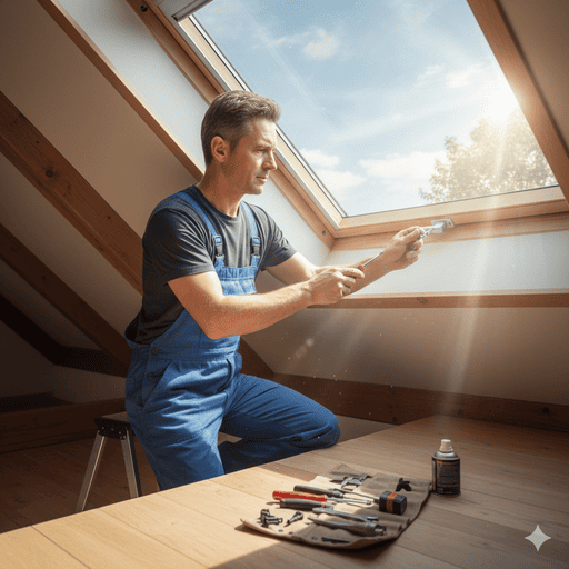 Ремонт мансардных окон